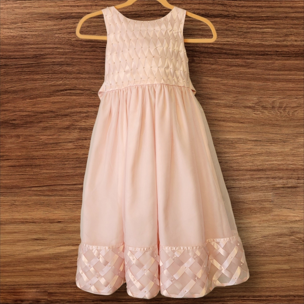 Cinderella Pink Sleeveless Girls Dress
